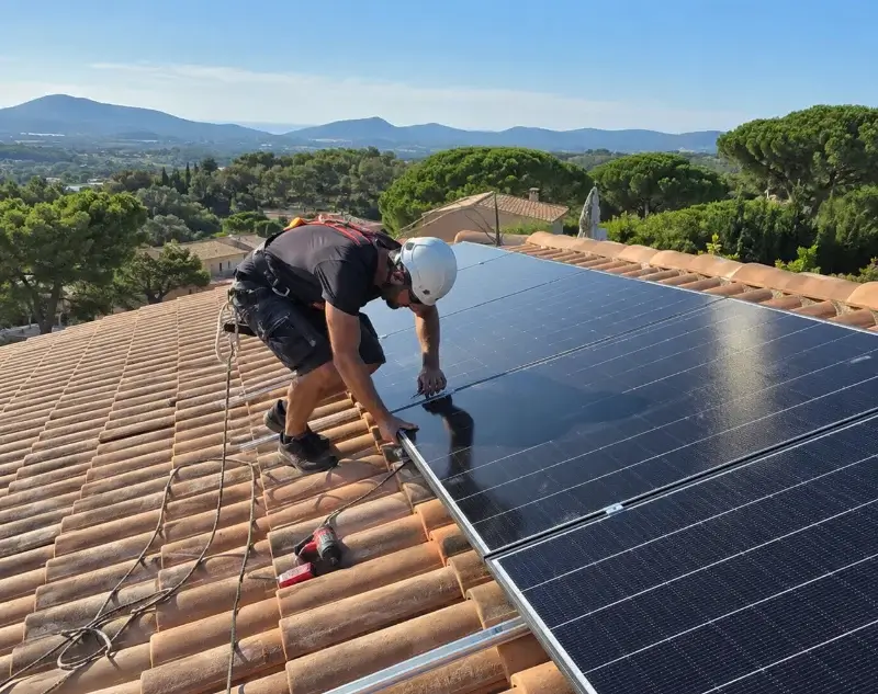 Installateur panneaux solaires Montazels — pose photovoltaïque sur toiture